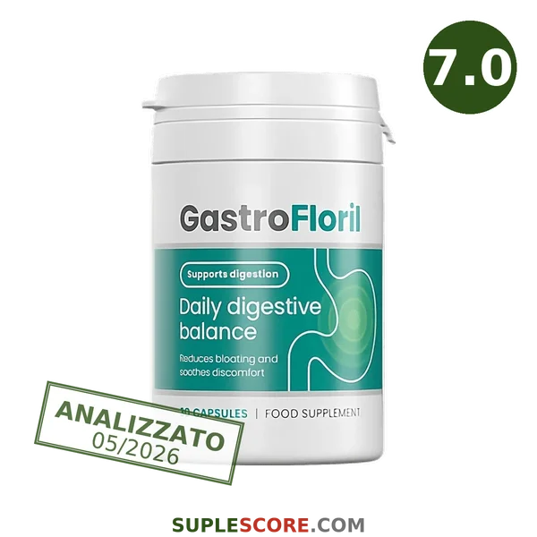 GastroFloril - integratore alimentare per il supporto del comfort gastrico